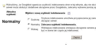 Google i indeksowanie w Sitemaps