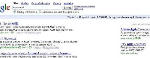 Przykłady reklamy AdWords