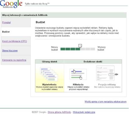 Zrzut ekranu nowej funkcjonalności Google