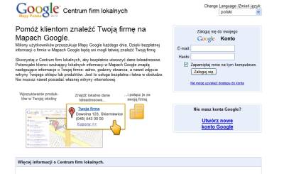 Centrum firm lokalnych Google