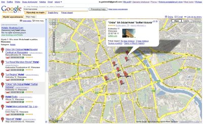 Polska wersja Google Maps