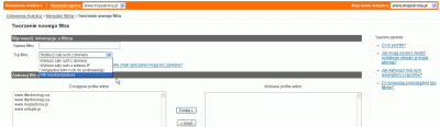 Google Analytics - opcje filtrów