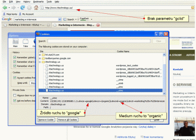 Śledzenie w Google Analytics - jak rozpoznawany jest ruch organiczny z Google