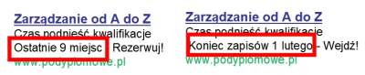 Testowanie reklam AdWords - wykorzystanie czasu i liczb