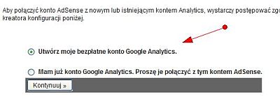 Dane z Adsense w interfejsie Google Analytics