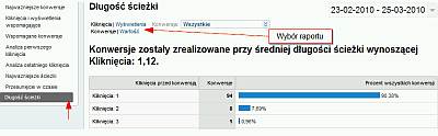 Długość ścieżki w Google AdWords