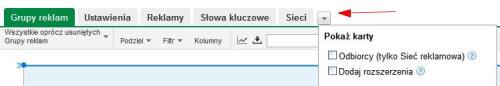 Dodaj rozszerzenia w Linki witryny dla reklam Google AdWords