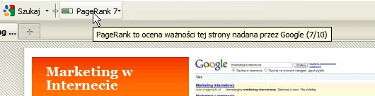 PageRank 7 dla strony www.ittechnology.us