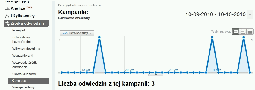 Kampanie AdWords w Google Analytics