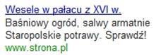 Tekst reklamowy w Google AdWords