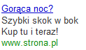 Reklamy dla dorosłych w AdWords