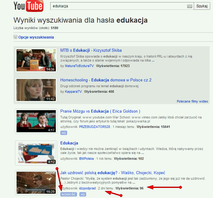 Optymalizacja i pozycjonowanie treści na Youtube