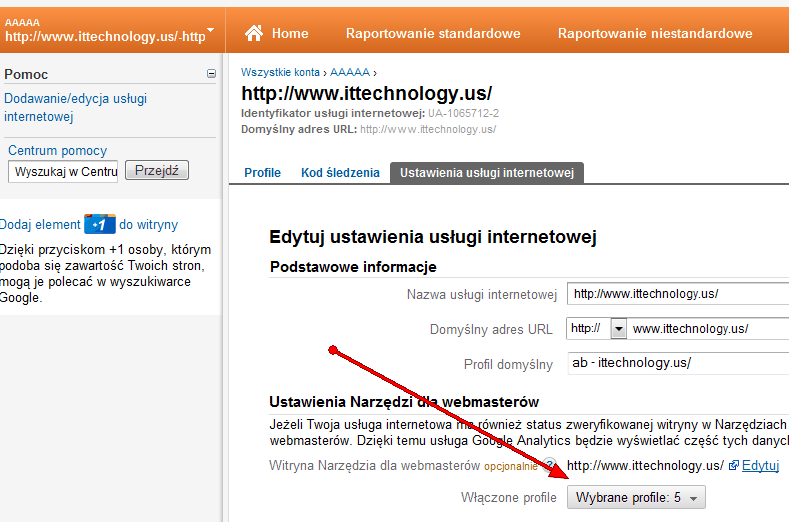 Zaszyfrowane wyszukiwania w Google Analytics