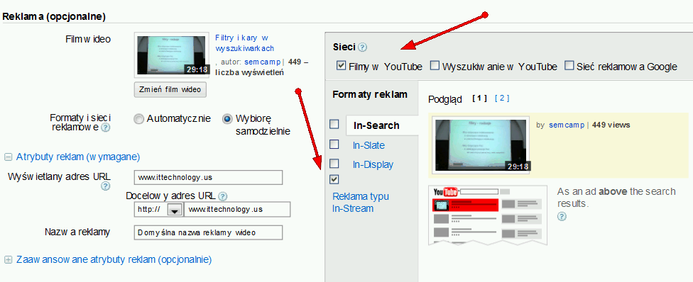 Format Trueview - Trueview przed filmami na Youtube