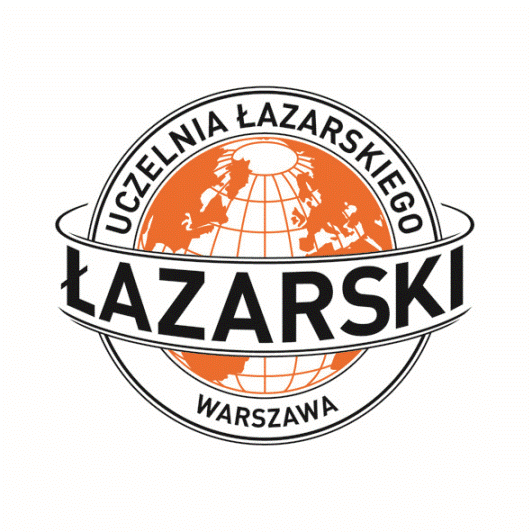Logo Łazarskiego