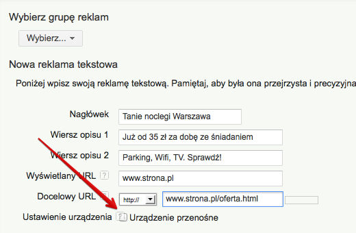 Kontekst użytkownika a rozszerzone kampanie