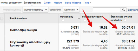 Kampania remarketingowa - segment Konwersyjni