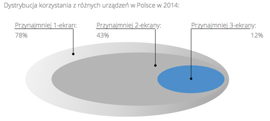 Badanie multiscreen w Polsce w 2014